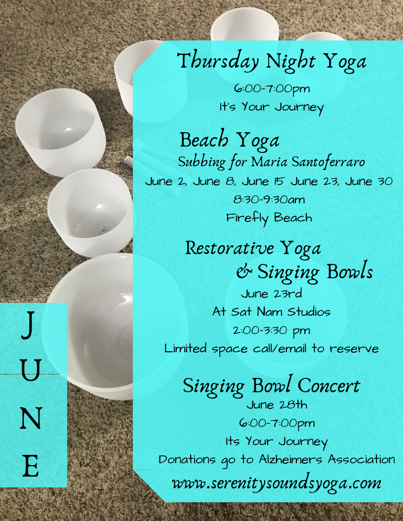 June Schedule